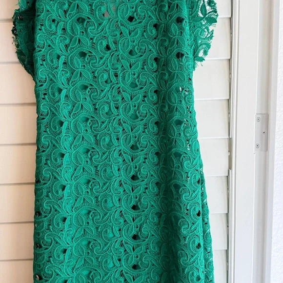 Zara Vibrant Green Midi Dress - Picture 12 of 13